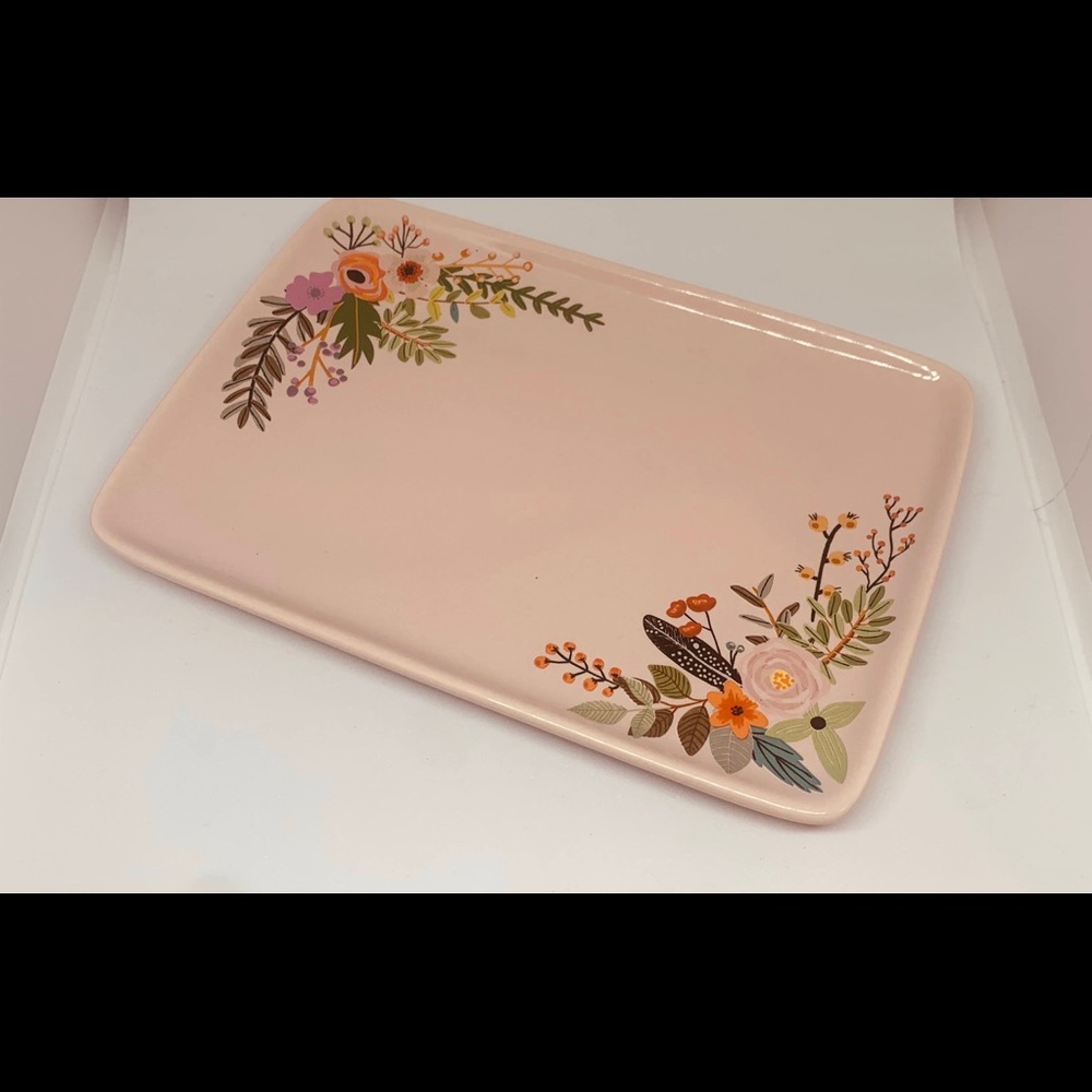 Shimmer by 10 Strawberry Street Pink Trinket Dish